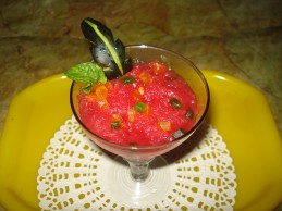 Watermelon Granita Recipe